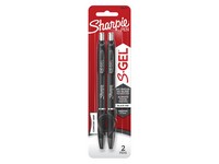 Sharpie S-Gel Black Retractable Gel Pen 2 pk
