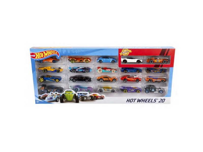 Hot Wheels Car Die Cast Assorted 20 pc