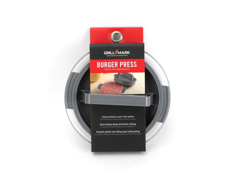 Grill Mark Plastic Burger Press 1 pk