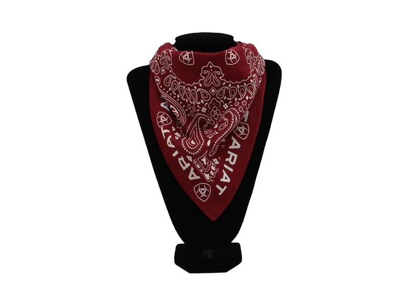 Burgundy Ariat Bandana