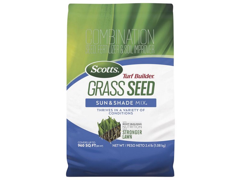Scotts Turf Builder Mixed Sun or Shade Grass Seed 2.4 lb
