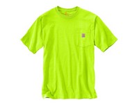 Men's Carhartt Pocket T Shirt Bright Lime