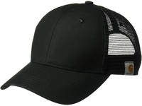 Carhartt Twill Mesh Back Logo Patch Black Hat