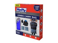 Hefty Clear Jumbo Carrying Bag