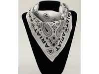 White Ariat Bandana