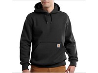 Men's Carhartt Rain Defender Loose Fit Heavyweight Hooded Black Sweatshirt