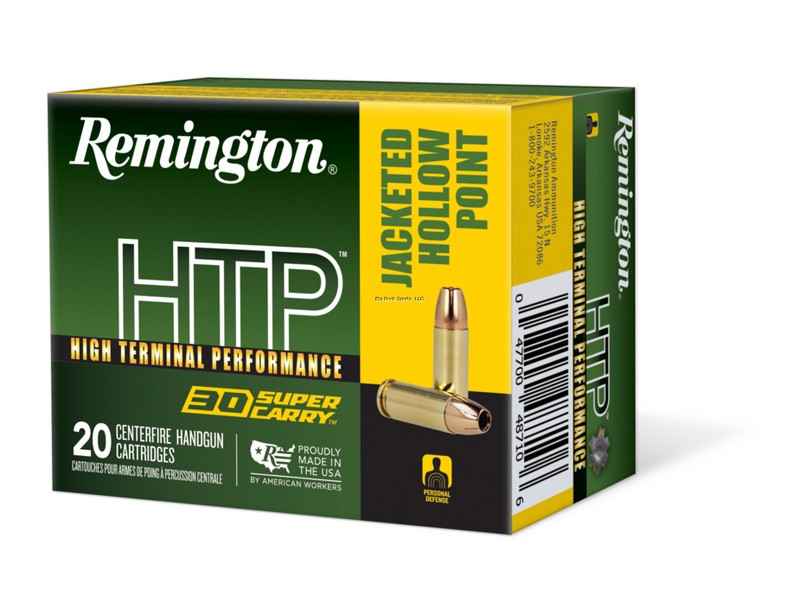 Remington Pistol Ammo 30 Super Carry