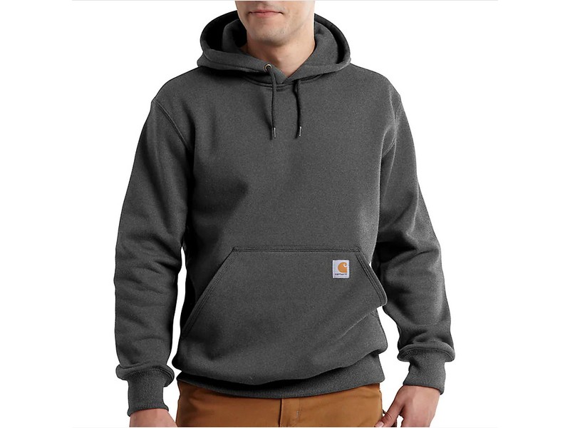 Men's Carhartt Rain Defender Loose Fit Heavyweight Hooded Carbon Heather