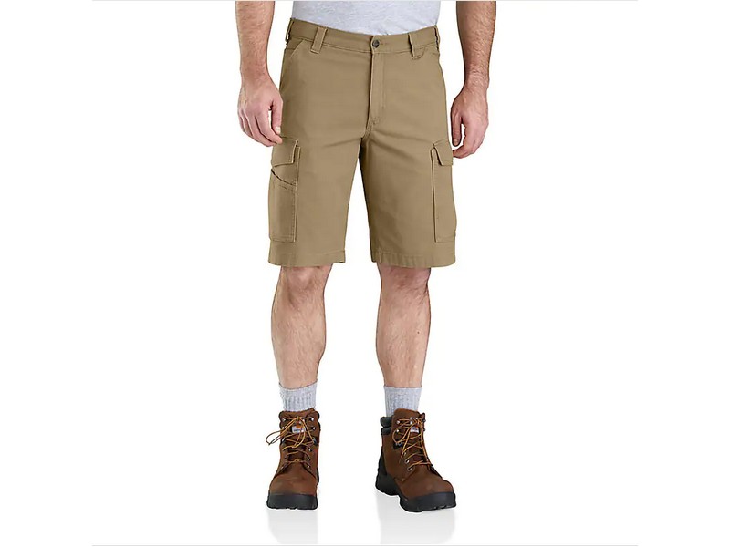 Men's Carhartt Canvas Cargo Short Dark Khaki