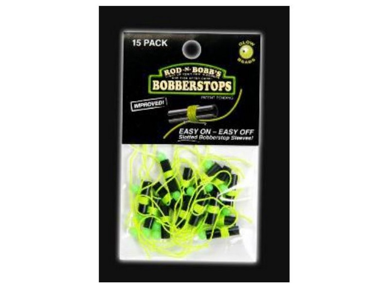 Rod-N-Bobbs Bobber Stop & Glow Beads Chartreuse