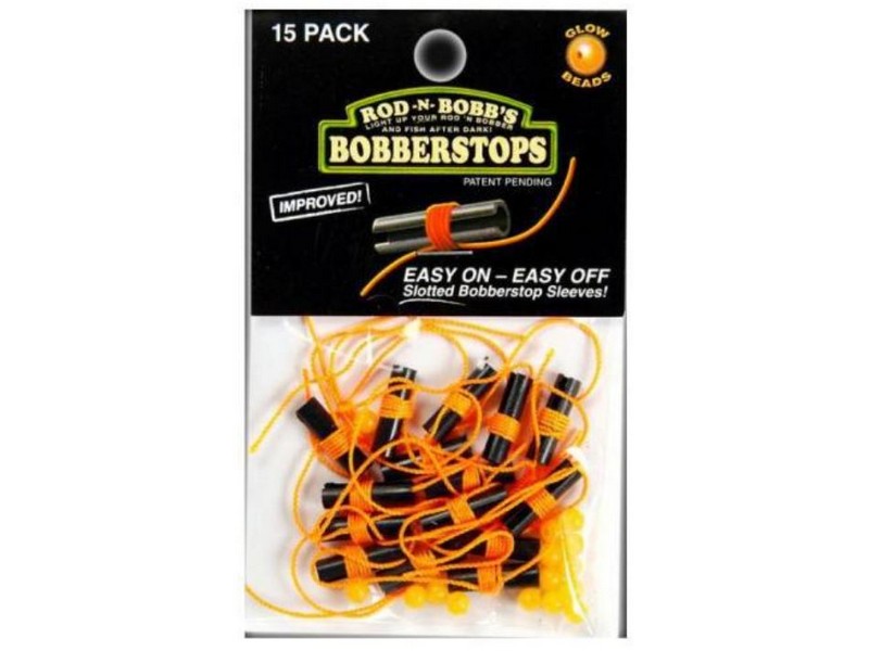 Rod-N-Bobbs Orange Bobber Stoppers