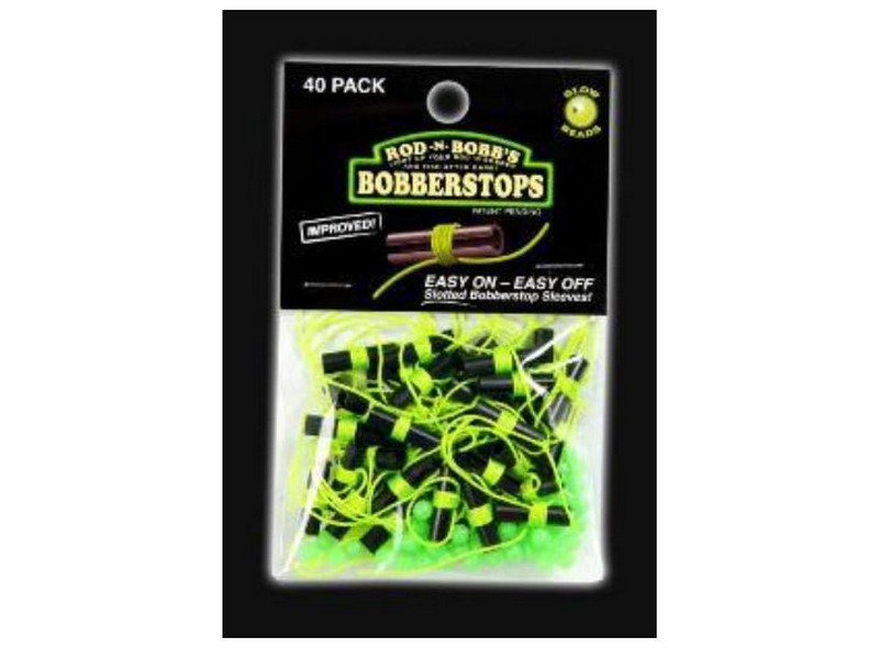 Rod-N-Bobbs Bobber Stop & Glow Beads Chartreuse