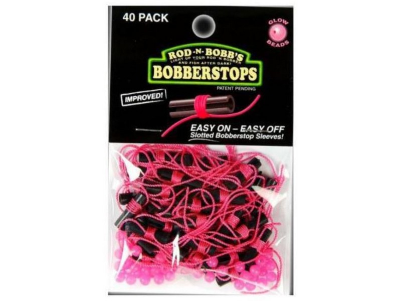 Rod-N-Bobbs Pink Bobber Stoppers