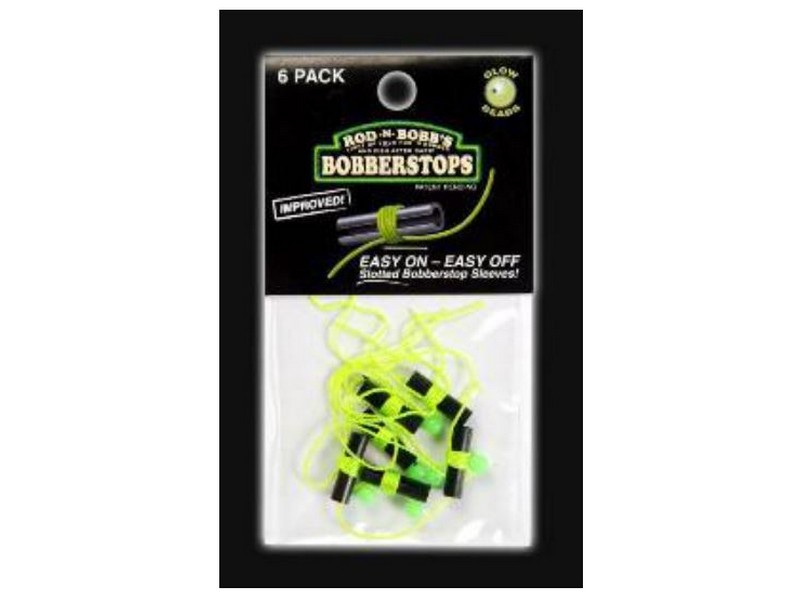 Rod-N-Bobbs Bobber Stop & Glow Beads Chartreuse