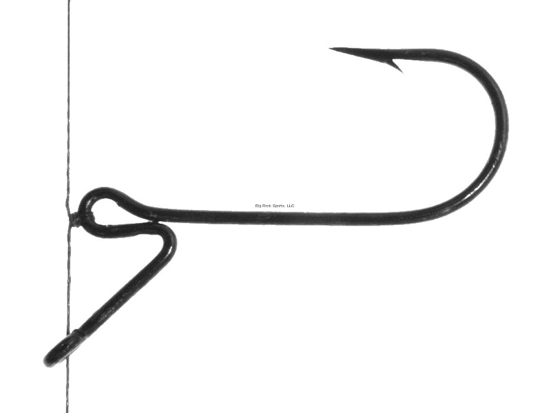 Standout Finesse Drop Shot Bass Hook size 2/0 Black Nickle 5pk