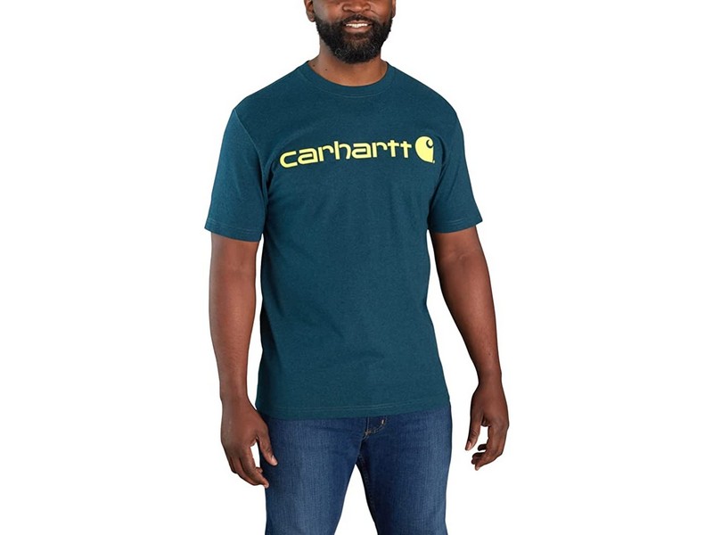 Men's Carhartt Graphic Logo T-Shirt Blue