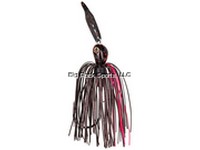 Strike King Thunder Cricket Vibratinf Jig 5/8oz. Black Widow