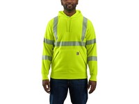 Carhartt Mens High-Visibility Sweatshirt Brite Lime
