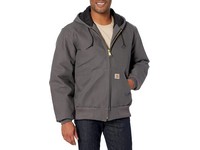 Men's Carhartt Flannel Lined Jacket Gravel