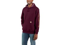 Carhartt Mens Logo Hoodie Port