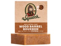 Dr. Squatch Wood Barrel Bourbon Scent Soap Bar 5 oz 1 pk