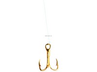 Eagle Claw Treble Hook Gold size 14