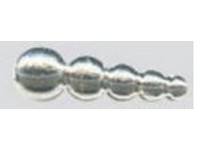 Macks Tapered Bead Stack Silver