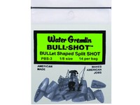 Water Gremlin Sinker Bull Shot 1/16oz 14pk