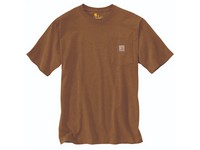 Men's Carhartt Pocket T Shirt Walnut