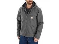 Men's Carhartt Sherpa Lined Duck Jacket Gravel