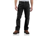 Men's Carhartt Twill Utitity Work Pants Black