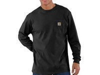 Men's Carhartt Long Sleeve T-Shirt Black
