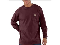 Carhartt Mens Long Sleeve T-Shirt Port