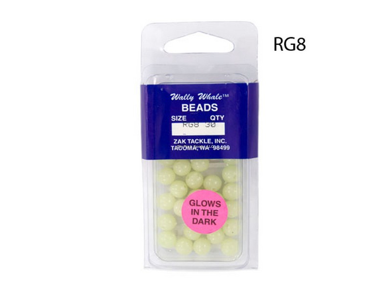 Zak Tackle Glow Bead size 8