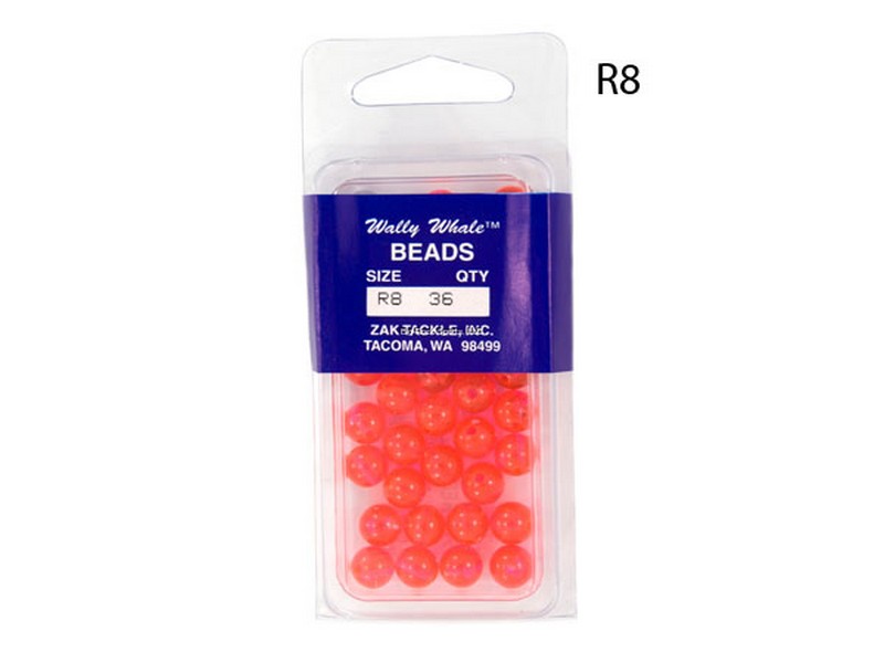 Zak Tackle Red Bead size 8