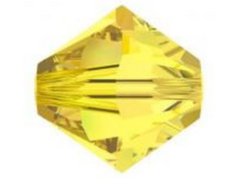 Swarovski Crystal Bead #6 Yellow Diamond