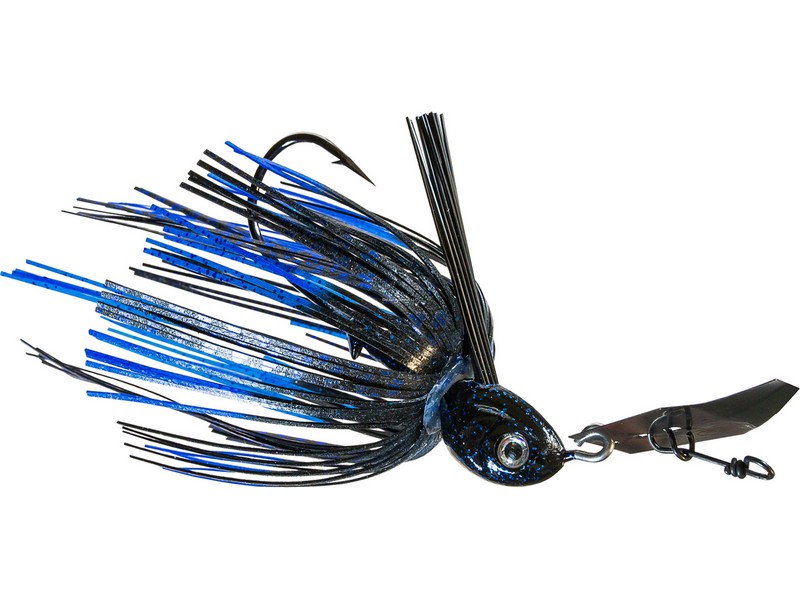 Z-Man Chatterbait Weedless 1/2oz Black Blue