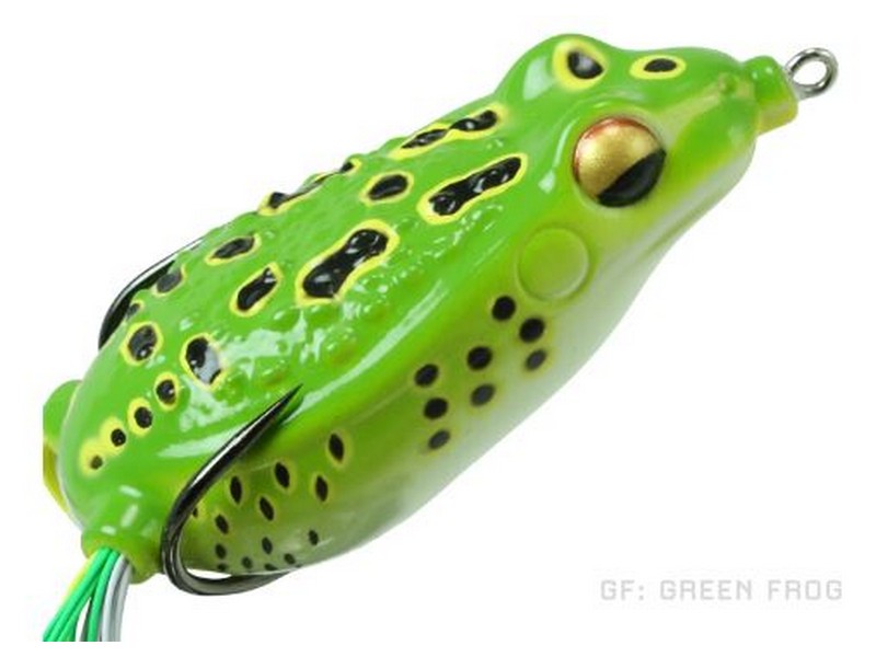 Fish Lab Rattle Toad 2-3/4" Green Frog