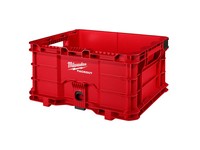 Milwaukee PACKOUT 9.9 in. H X 18.6 in. W X 15 in. D Stackable Crate