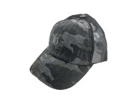 Ladies CC Mesh Back Pony Tail Hat Black Camo