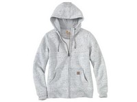 Women's Carhartt Full Zip Sweatshirt Asphalt Heather  