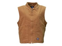 Men's Key Berber Lined Vest Saddle