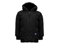 Kid's Key Fleece Lined Duck Jacket Black