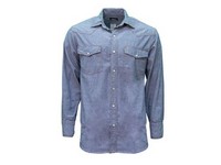 Men's Key Chambray Long Sleeve Western Shirt