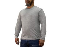 Men's Long Sleeve Liberty T Shirt H Grey