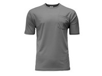 Men's Key Performance Comfort Pocket T-Shirt Short Sleeve Gray