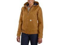 Women's Carhartt Insulated Duck Jacket Brown