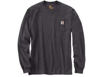 Men's Carhartt Long Sleeve T-Shirt Carbon Heather