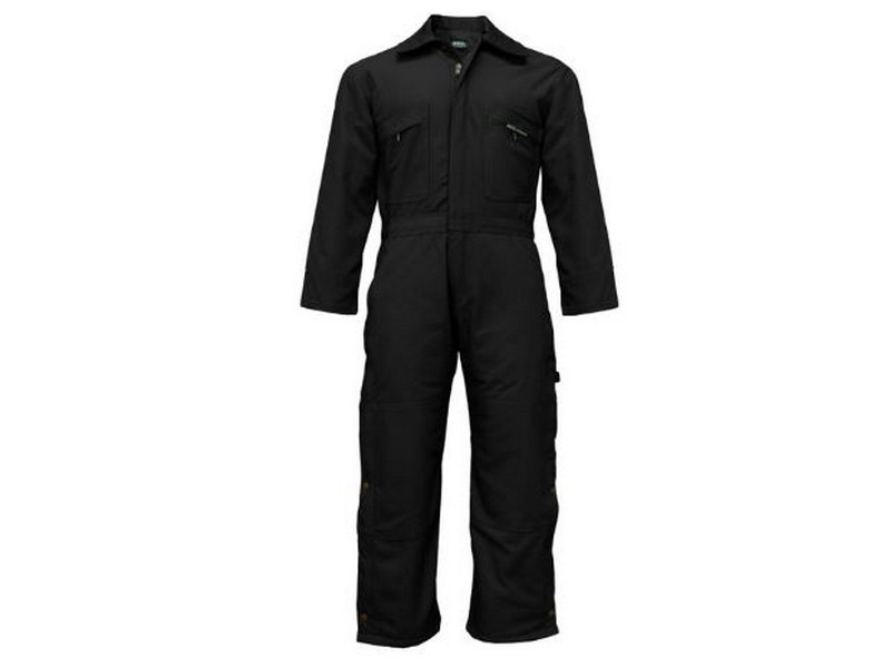 Key Mens Insulated Coveralls Black