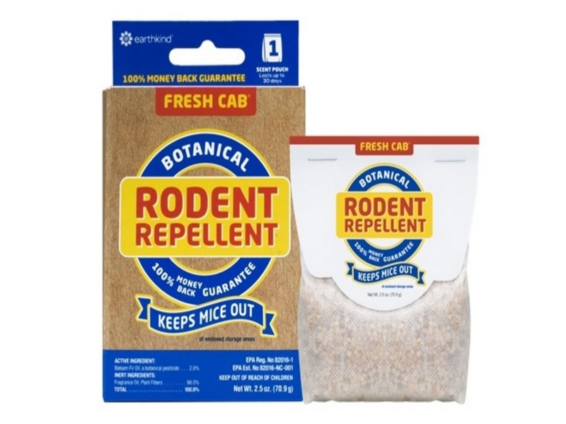 EarthKind Fresh Cab Animal Repellent Granules For Rodents 2.5 oz